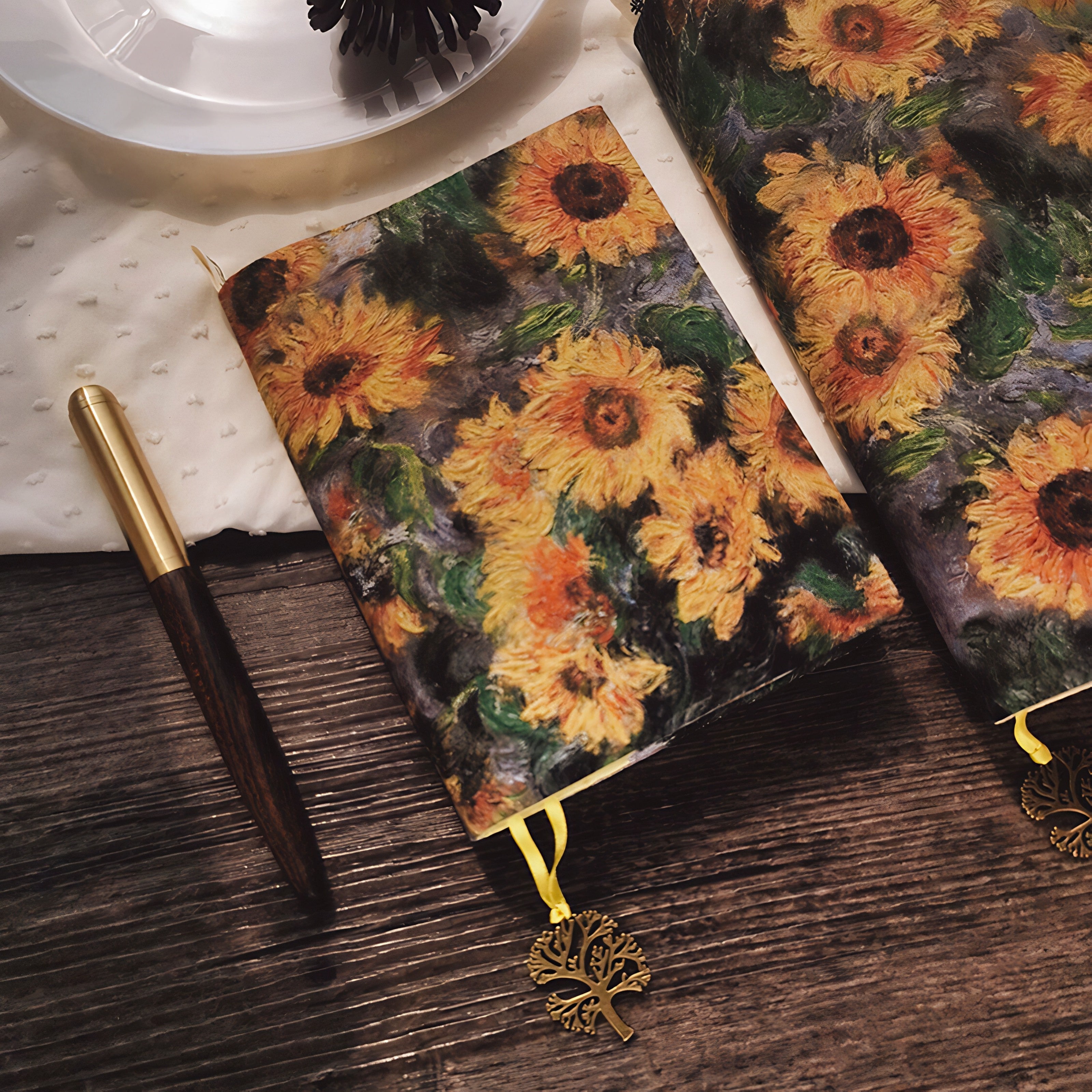 Van Gogh Sunflower Notebook