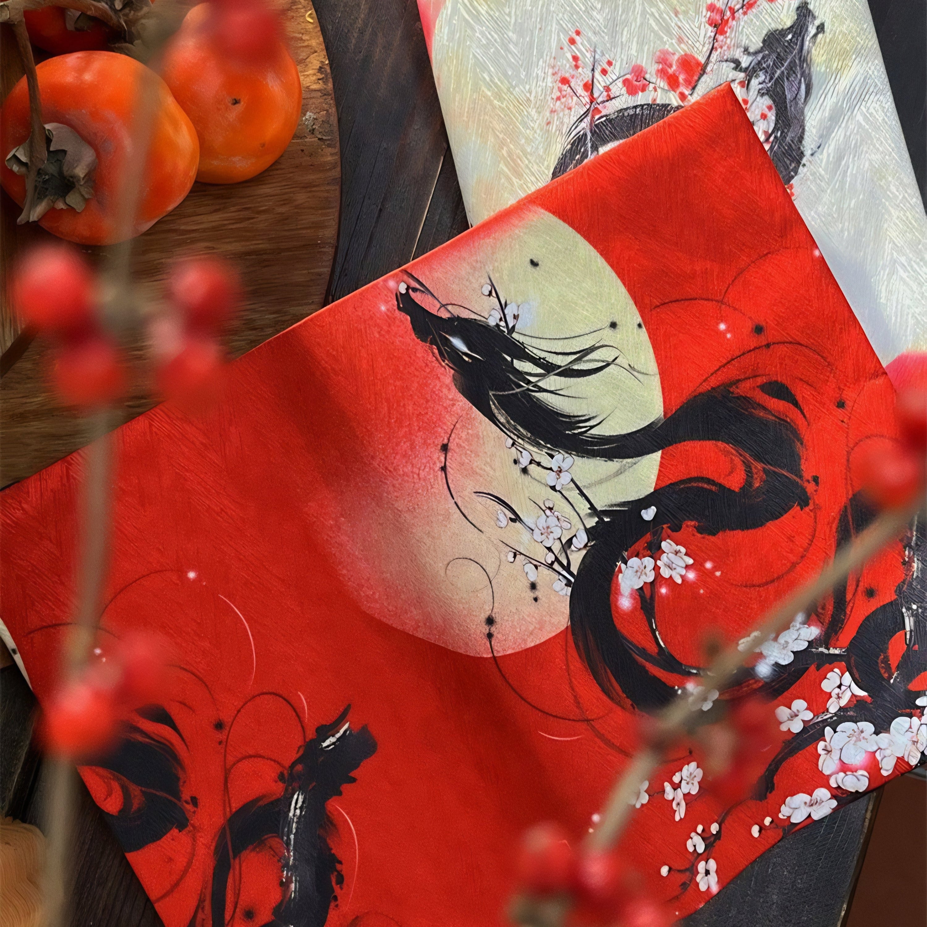 Dragon & Cherry Blossoms Notebook