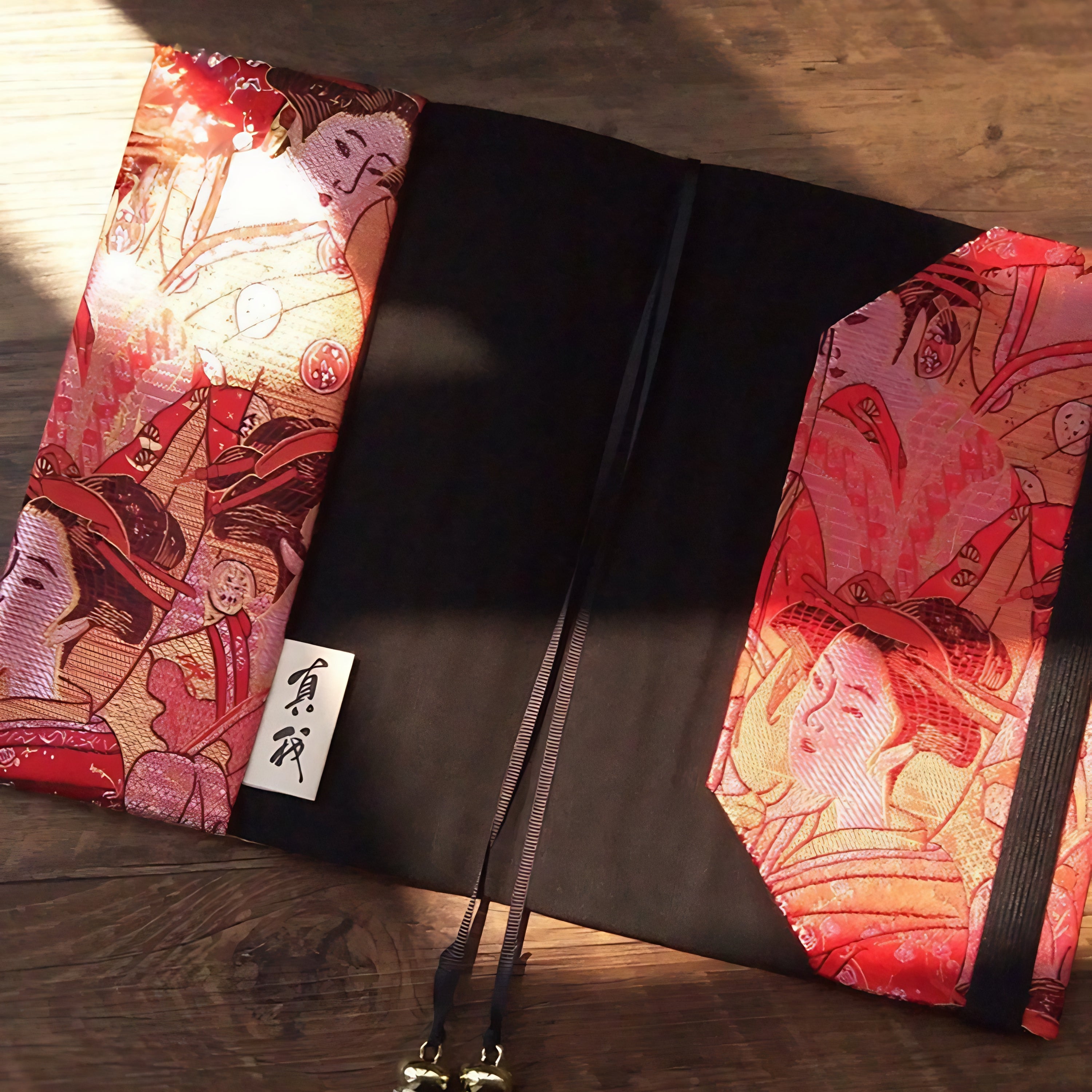 Japanese Geisha Silk Notebook