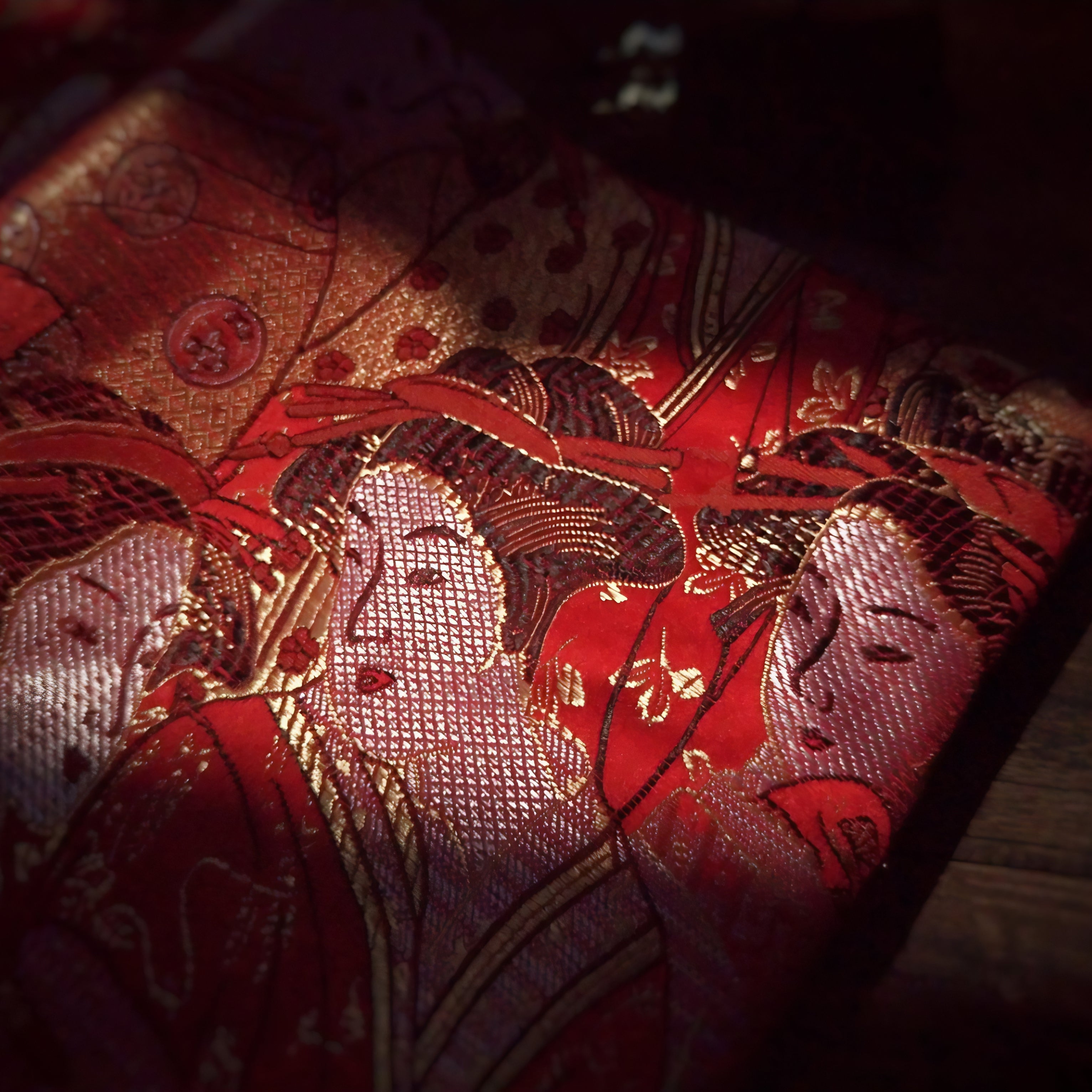 Japanese Geisha Silk Notebook